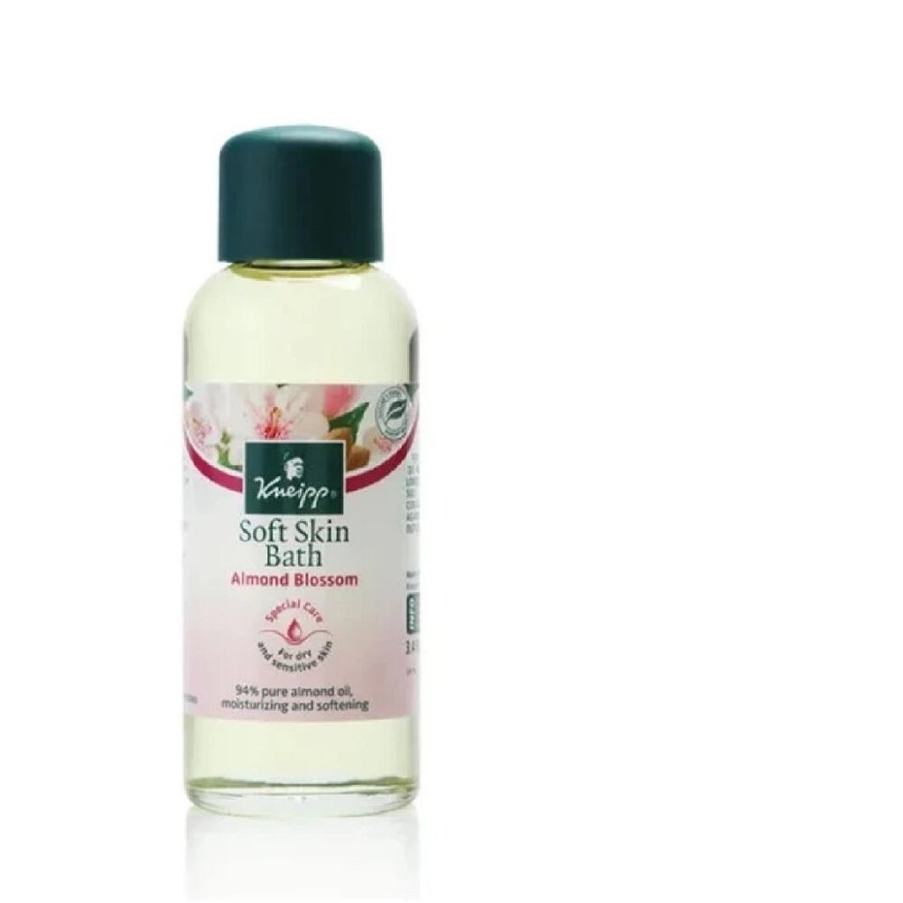 Kneipp Soft Skin Bath Oil formulated with 94% pure Almond Oil - 3.4 fluid ounces